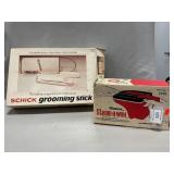 Vintage Ronco Steam-A-Way, Schick Grooming Stick