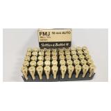 (50) Rounds FMJ 10mm Auto Ammo