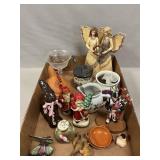 Lot With Staffordshire Jam Jar, Terra Cotta Hen