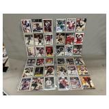 (108) Hockey & Football Cards