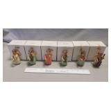 (6) Vintage Anri Toriart Angel Figurines