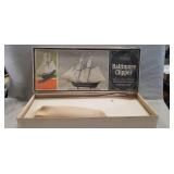 (1) Wood Ship Model Kit (Completeness Unverified)