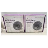 Set Of Two RadioShack 8' Full-Range Speakers