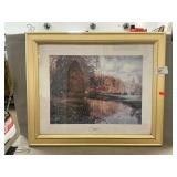 ï¿½Park By The Riverï¿½ Print