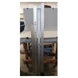 (2) Aluminum T-Squares & (2) Aluminum 48' Measure