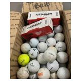 Box With (40) Assorted Golf Balls