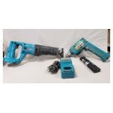 (1) Makita 18V Cordless Reciprocating Saw, (1)