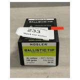 (50) Nosler .308 150 Gr. Ballistic Tip Bullets