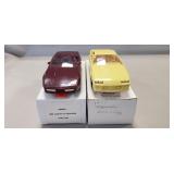 (2) Vintage Promo Car w/ Box