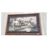 (1) Framed Print (43'ï¿½27')
