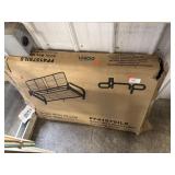 Silver Wire Mesh Futon