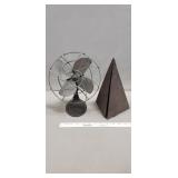 (1) Vintage Fan & (1) Steel Wind Chime