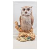 (1) Ceramic Owl Figurine (16' Tall)