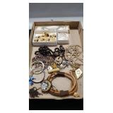 Tray Of Assorted Jewelry