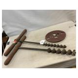 Antique Augers, Stove Damper Vent