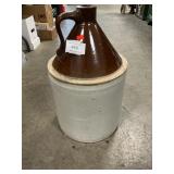 5 Gallon Stoneware Jug (Cracks & Chips, See