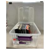 Small Storage Box W/DVDï¿½s