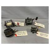 (4) Fishing Reels