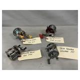 (4) Fishing Reels