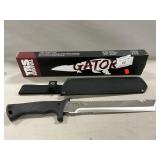 New TRS Survival Gator Knife