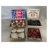Lot Of Mini Cookie Cutters, Mini Tartlet Tins