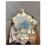 Lot Of Childrenï¿½s Clothes, Hangers, Baby Bottles