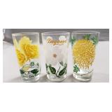 (3) Vintage Peanut Butter Glasses