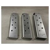 (3) Chip McCormick .45 Auto 8-Round Magazines