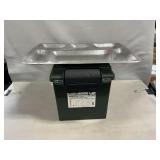 Plastic Ammo Can, Stainless Steel U.S. Military