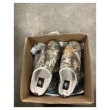 Box Lot With Winchester Size 13 Slippers, Phil.