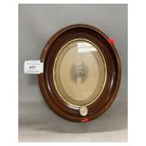 Antique Portraits In Frame, Jewelry Part