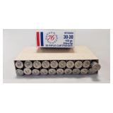 (20) Rounds 30-30 Ammo