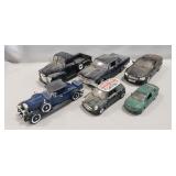 Tray Lot Of Assorted Diecast Toy Car Replicas