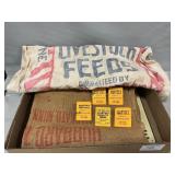 Feed Bags, Advertising Clips, 4-H Club Members