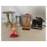 Retro Match Holder, Polaroid Camera, Pez, Playboy