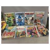 (25) Justice League, Flash & Asst. Comic Books,
