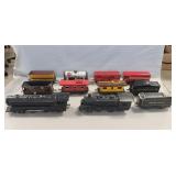 Box Lot Of Assorted Vintage Marx 'O' Gauge Train