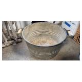 (1) Vintage Galvanized Tub (18' Diameter)