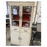 Scheirich White Wooden Hutch