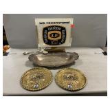 Innsbrau Lighted Beer Sign, Silverplate Teay,