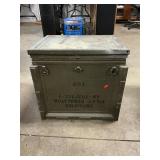 Vintage Military Clothing Storage Case