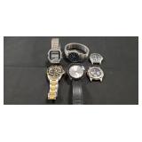 (6) Assorted Men's Watches