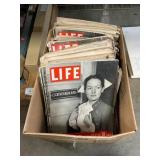 Box Lot Of 1940ï¿½s Life Magazines