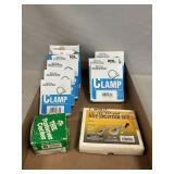 Lot With Assorted Clamps, Nut Splitter Set, Wood