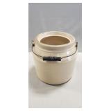 (1) Vintage Stoneware Crock w/ Handle (9' Tall/No
