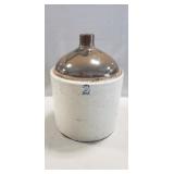 (1) Vintage #2 Stoneware Jug (12' Tall)