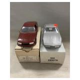 1984 Corvette, 1989 Beretta GT Promo Cars