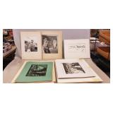 Assortment Of Art, Sketches & Photos