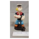 (1) Cast Iron 'Popeye The Sailor Man' Figure