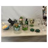 Scottie Bookends, Character Glasses, Art Glass